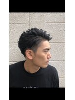 ヘアークリエーション アンベリール(hair creation embellir) フロントかき上げツーブロ