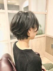 40代50代60代70代　 耳かけショートヘア　-名古屋の美容室actif-