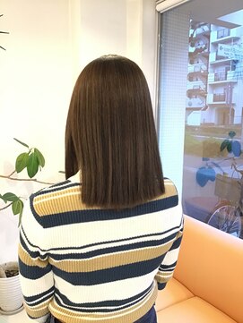 ヘアサロン ティファレス(Hair Salon TIPHARETH) 扱いやすいストレートヘア―