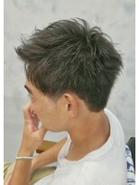 サロンド ハル 国分寺店(salon de HALU)&nbsp;シルバーカラーアップバンクショート[国分寺/国分寺駅/国分寺