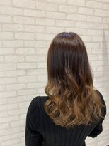 ビス ヘア アンド ビューティー 西新井店(Vis Hair＆Beauty) グラデーションカラー/バレイヤージュ/ケアブリーチ/ベージュ