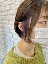 ニューモヘアー 立川(Pneumo hair) ミニボブ×インナーカラー^ ^