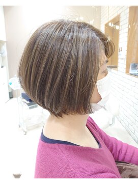 ヘアポケット スタイル店(HAIR POCKET) ショートボブ☆ハイライト