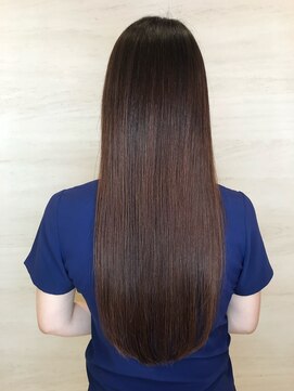 ユニックス ノクティプラザ溝口店(UNIX) マットブラウンさらつやロング[アースカラー/ニュアンスカラー]