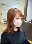 切りっぱなし外ハネミディアム