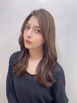 リジェール 金山店 かきあげ前髪×韓国レイヤースタイル