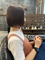 リリィエモ(Lily emo) パツっと切りっぱなしボブも大人気♪