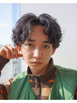 アイトーキョー 名古屋栄(AI TOKYO) レイヤーセンターパート/波巻き/マッシュパーマ/ハイライト