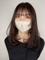 イフイイズカ (Ifh iizuka) face layer × pink beige