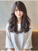 ★暗めカラーグランマッシュフェイスフレーミングデザインカラー