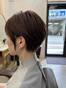 ラソバイルッツ(lazo by Ruttu)の写真/小顔ショート/ボブスタイルお任せください◎骨格に合わせて一人一人に”似合う”ショートを提案します♪