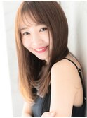 エラ張り/面長/似合わせ小顔カット艶髪レイヤーストレート