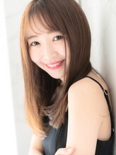 ローレン(LOREN) エラ張り/面長/似合わせ小顔カット艶髪レイヤーストレート