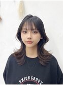 韓国カット/韓国ヘア/くびれ/レイヤーカット/ハッシュカット