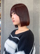 ロンド 表参道店(Lond)&nbsp;◇メルティカラー似合わせカットウェーブミディアム縮毛矯正ボブ