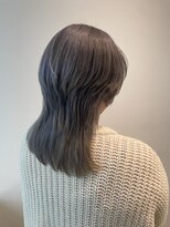 サラ ビューティー サイト 古賀店(SARA Beauty Sight) 【ハイトーン】20代30代/ケアブリーチ/シルバーアッシュ/ウルフ