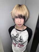 レイヤーシャギーカットショートウルフ