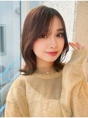 20代30代40代ナチュラルボブ顔周りボブ大人ショートボブ顔周り