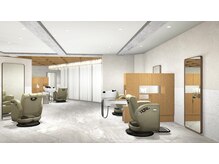 シャンプーは席で行え、シャンプー時に移動せずに施術を受けて頂けます♪