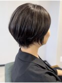 20代30代40代 襟足スッキリ丸みショート
