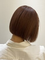 エムスラッシュ アヴェダ 自由が丘(M.SLASH AVEDA)&nbsp;ぱつっとボブ/重ためボブ/艶カラー