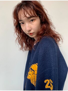 ミッシュバイアーバン(misch by urban.) 暖色カラー/ロングパーマ