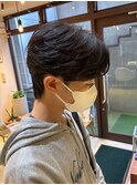 メンズ韓国ヘア カルマヘア メンズカット 原宿 表参道