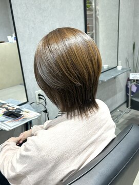 【Clair雲山】髪質改善カラー×ウルフスタイル