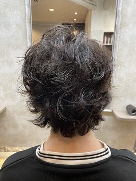 ヘアアンドメイク アリス(hair&make ALICE produce by COLT) メンズパーマ ミディアム