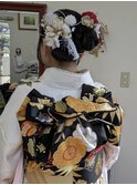 ヘアセット、着付け