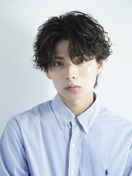 ネクストメンズ 表参道(NEXT men's) MEN’S HAIR/サーフカール/刈り上げセンターパート/渋谷