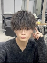 アイトーキョー 渋谷(AI TOKYO)&nbsp;ツイストシャドウパーマ×ラウンドマッシュ