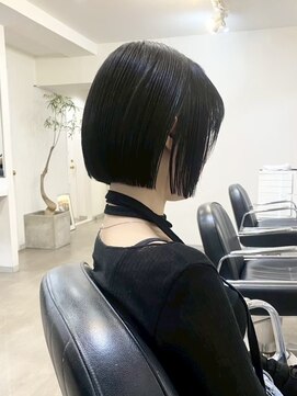 ハムレッツ 名古屋 ボブ、ショートボブ、ショートヘアー髪質改善縮毛矯正白髪染め◎