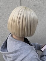 ギークス(GEEKS)&nbsp;【GEEKS渋谷】ホワイトカラー/ホワイトブロンド/抜きっぱなし