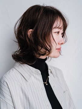 ヘアークラフト(Hair Craft) ウルフカット×ショートパーマ【岡山】ナチュラルベージュ