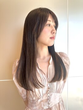 リノア 鵠沼海岸(LINOA) ダークアッシュ/似合わせカット/ミディアムレイヤー