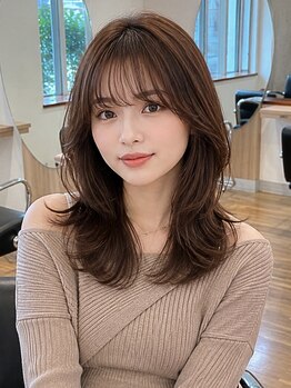 パザパ 南館店(pa.za.pa.)の写真/《美髪♪カット+カラー￥3900～》トリートメント付のお得なクーポンも多数ご用意！透明感のある美髪へ♪