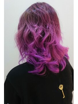 ラチャウ(La.Ciau) バイオレット☆彡グラデーションカラー