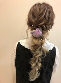 結婚式 二次会 ブライダル パーティ ヘアアレンジ