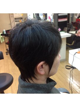 香芝美容室 ショート&ちょっとインパクト