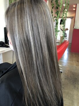 カレント(Current) シルバーメッシュグレージュ