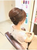 夜会巻き