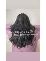 ワット 新宿店&nbsp;コントラストハイライト/ホワイティグレー／透明感