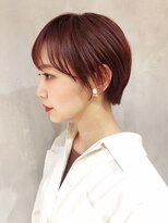 アルバム 銀座(ALBUM GINZA)&nbsp;チェリーピンクショート_ハイライトカラー_ba277372