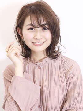 ロア(lore) 【lore 銀座】小顔カット＊耳かけミディ