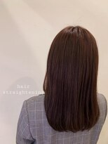 レガロ 南口店(REGALO)&nbsp;ピンクラベンダー×艶髪×暗髪×切りっぱなし