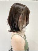 20代30代40代 韓国ヘア インナーカラー くびれミディ M86