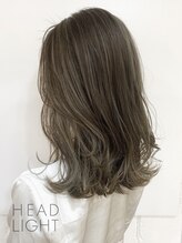 ソーエン バイ ヘッドライト 香椎店(soen by HEADLIGHT) 韓国風ヘア×アッシュブラウン×ミニウルフデジタルパーマくすみ