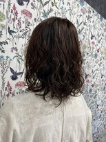 ユアーズ 四街道店(HAIR&NAIL YOURS)&nbsp;大人かわいいゆるふわボブパーマ鎖骨ミディエイジングうるツヤ