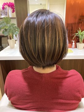 ファナー 馬橋(phaena) オシャレな白髪デザインカラー